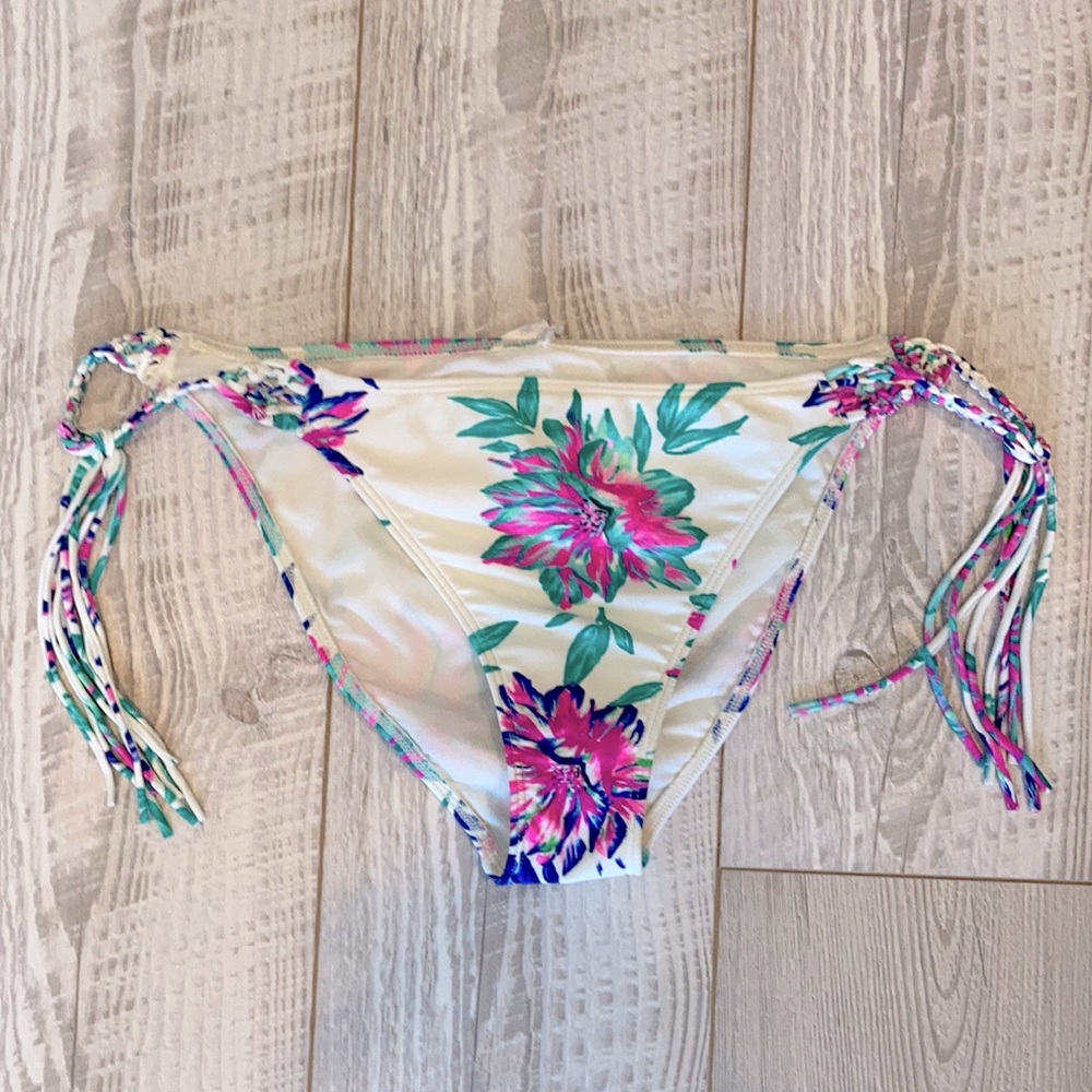 O’Neill Moon Struck tie side bikini bottoms size Large